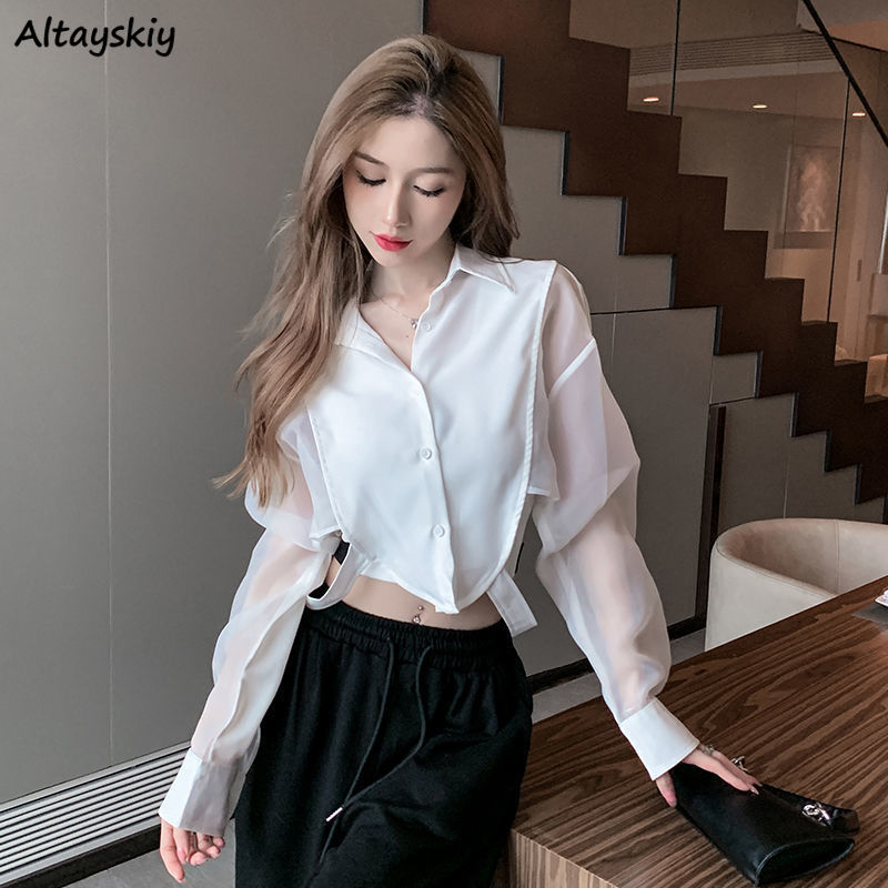 Embroidery Online - Camisas Retro Chic para mujer, diseño