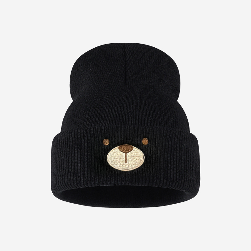 Embroidery Gift - Gorro de Punto con Puño para