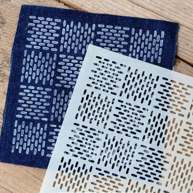 Embroidery Tools - Plantilla de bordado Sashiko, plantilla de
