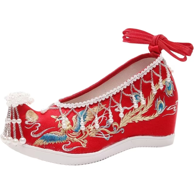 Embroidery Beads - Nuevos zapatos de boda bordados de