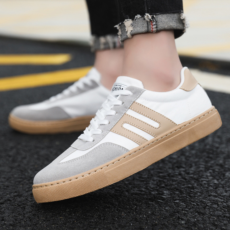 Embroidery Online - Zapatos blancos de costura clásica para