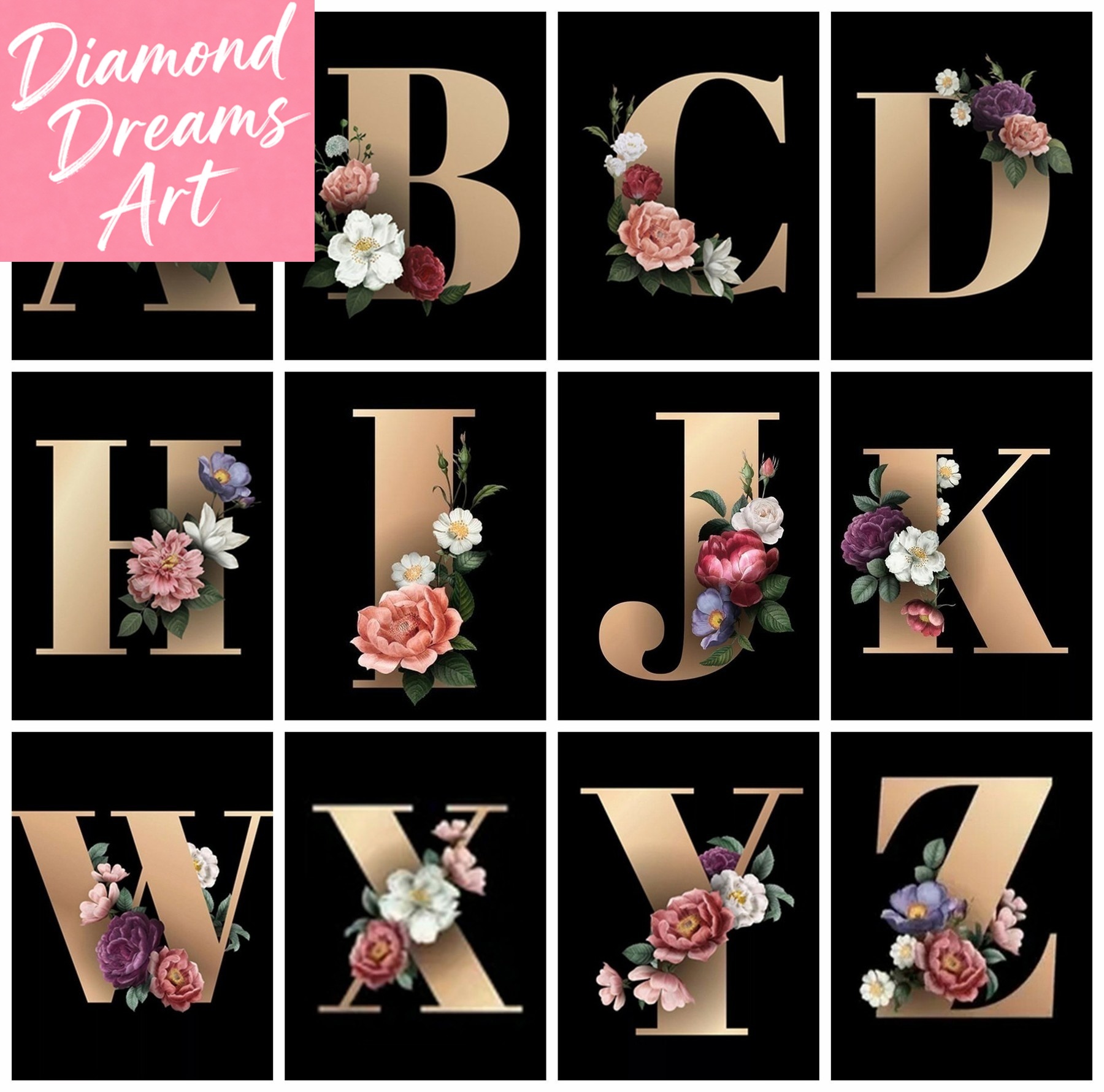 Embroidery Wall Art - Kit de Pintura de Diamantes sin
