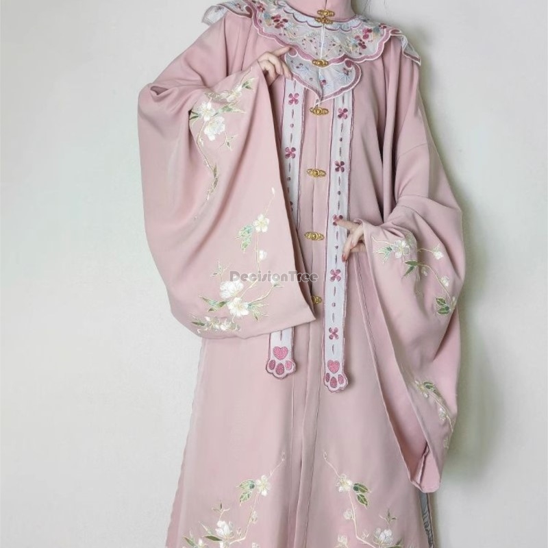Conjunto de hanfu bordado de l - Embroidery Horse reseña y precio