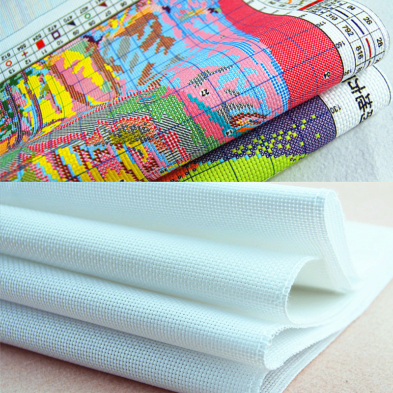 Juego de punto de cruz con dis - Embroidery Tas reseña y precio