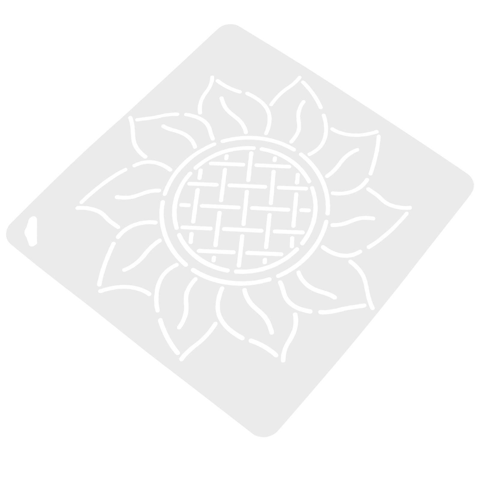 Plantilla de Plástico Hueca pa - Embroidery Tools reseña y precio