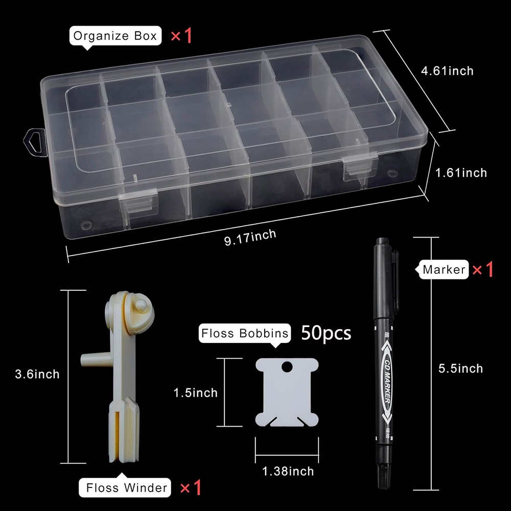 Organizador de Hilos para Bord - Embroidery Tas reseña y precio