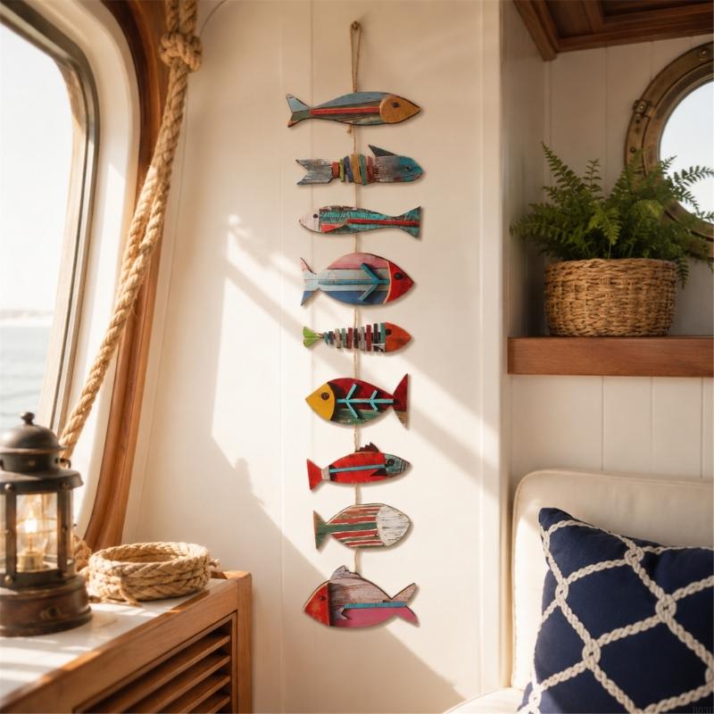 Letrero colgante pared pez mad - Embroidery Wall Art reseña y precio