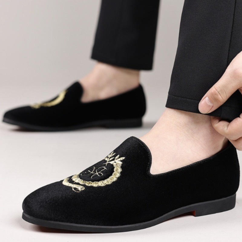 Mocasines de diseñador de lujo - Embroidery On Leather reseña y precio