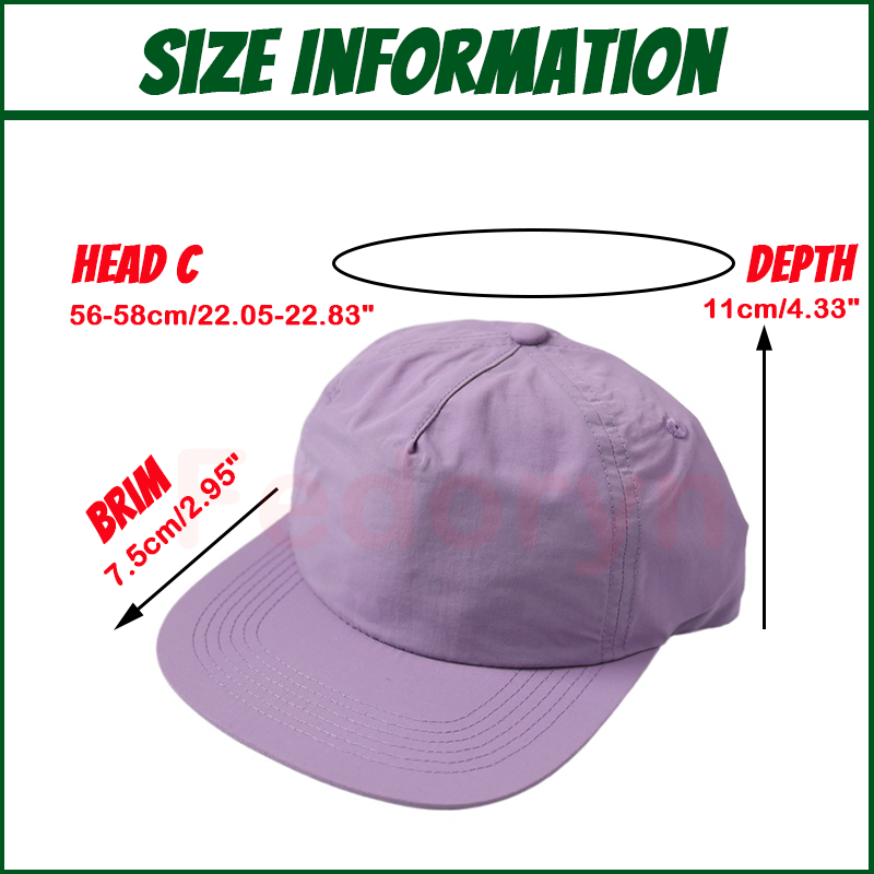 Fedoryn Gorras de béisbol con  - Embroidery Cap reseña y precio