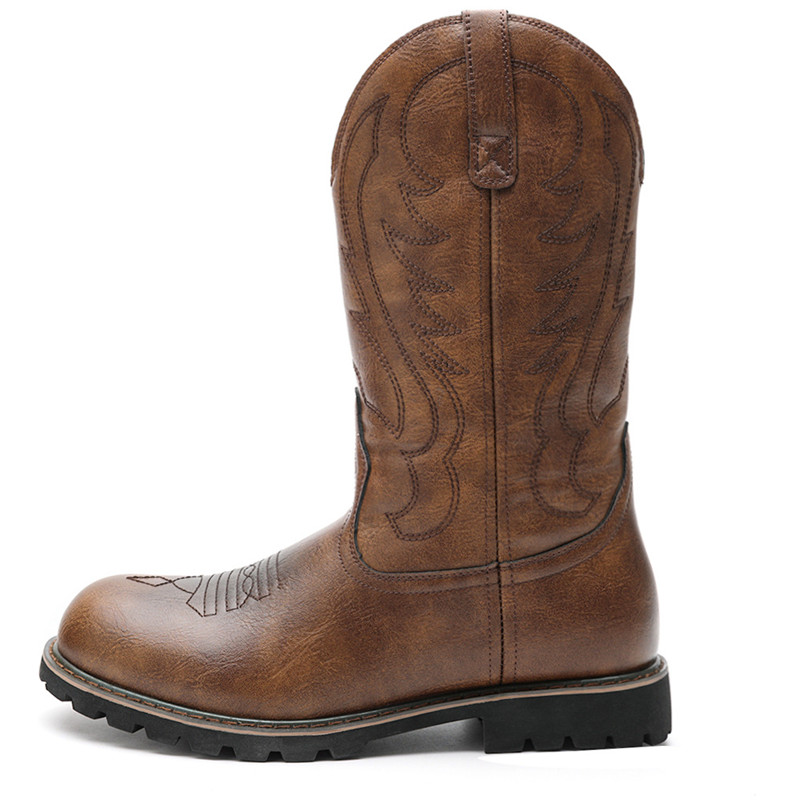 Botas de Hombre Talla Grande 4 - Embroidery On Leather reseña y precio