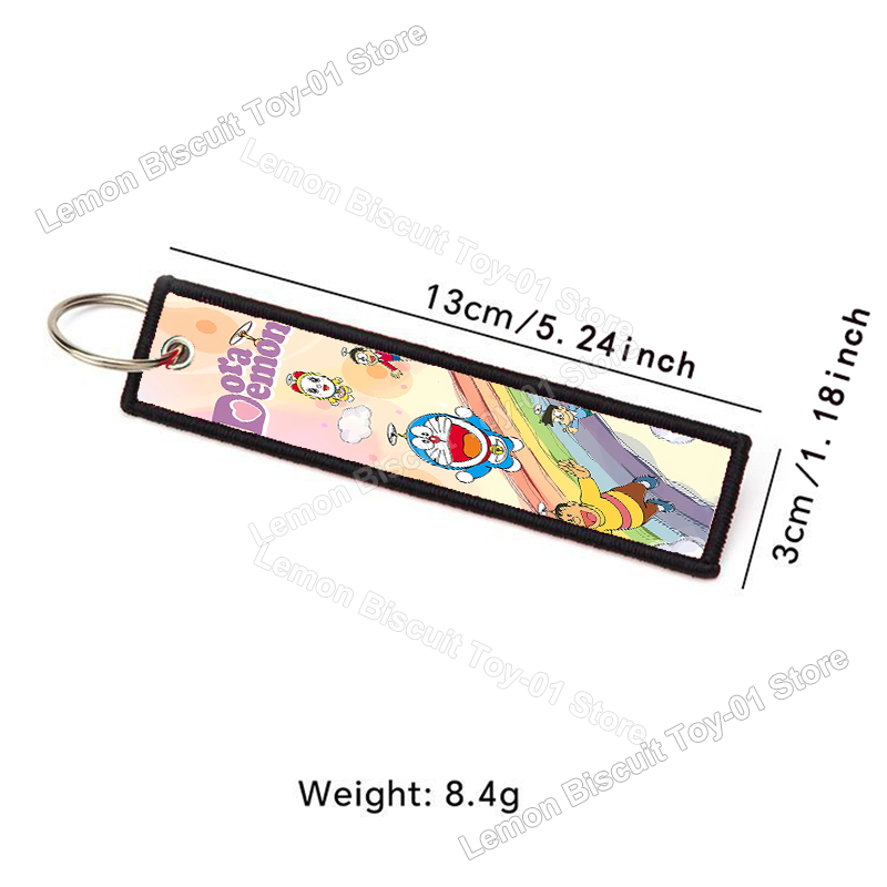 Llaveros de la Serie Doraemon, - Embroidery Gift reseña y precio