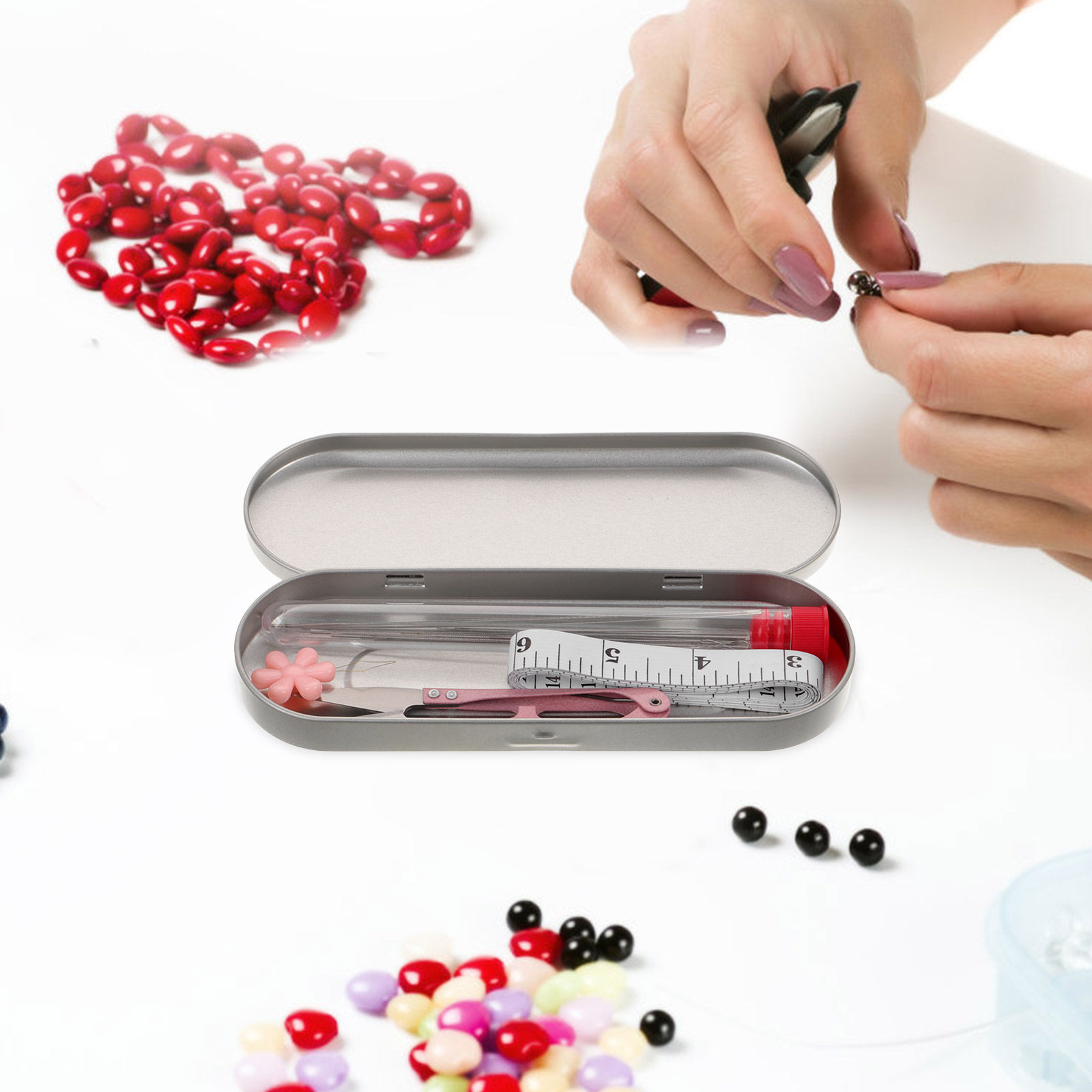 Kit de 1 Juego de Enhebradores - Embroidery Beads reseña y precio