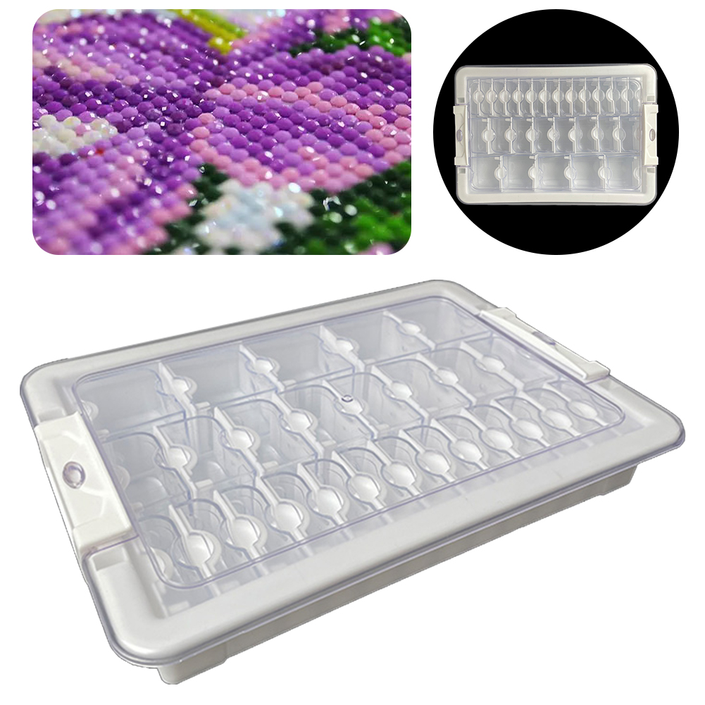 Caja de accesorios de pintura  - Embroidery Beads reseña y precio
