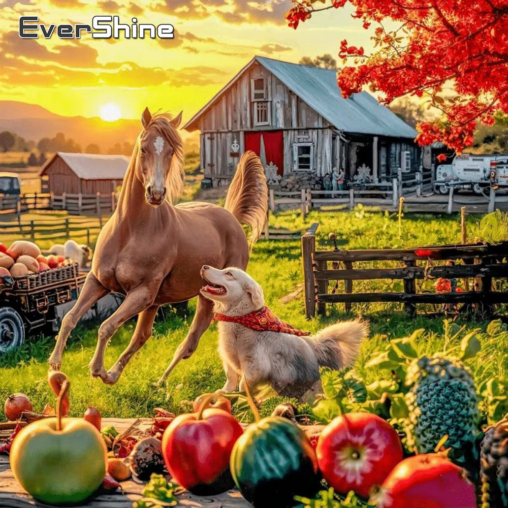 Evershine Mosaico de Diamantes - Embroidery Horse reseña y precio
