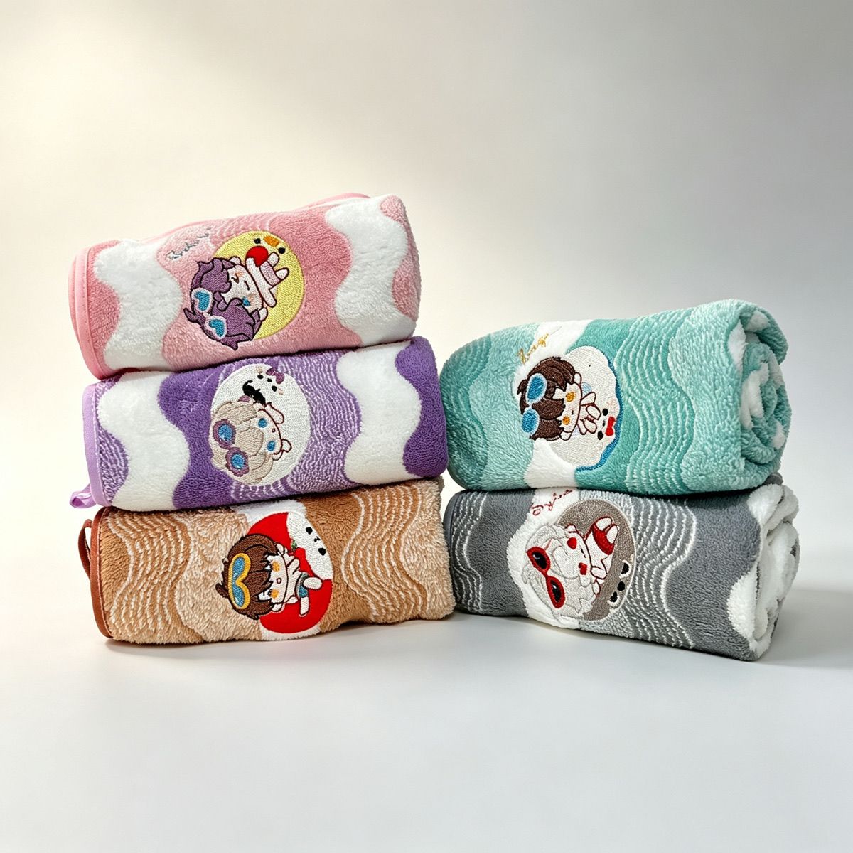 Toalla de Mano de Felpa Coral  - Embroidery Gift reseña y precio