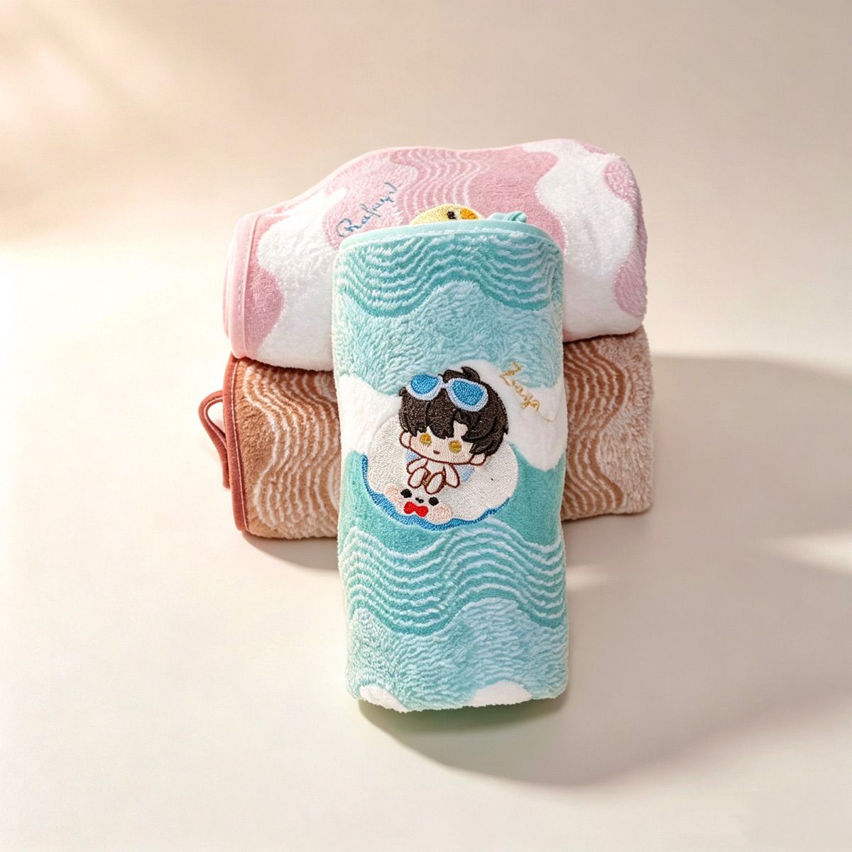 Toalla de Mano de Felpa Coral  - Embroidery Gift reseña y precio