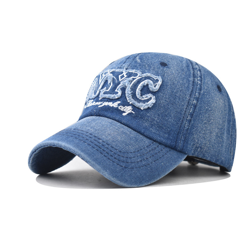 Gorra de béisbol de mezclilla  - Embroidery Nyc reseña y precio