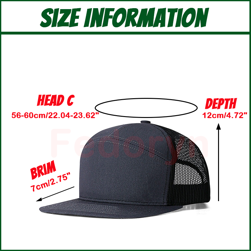 Fedoryn Logotipo bordado perso - Embroidery Cap reseña y precio