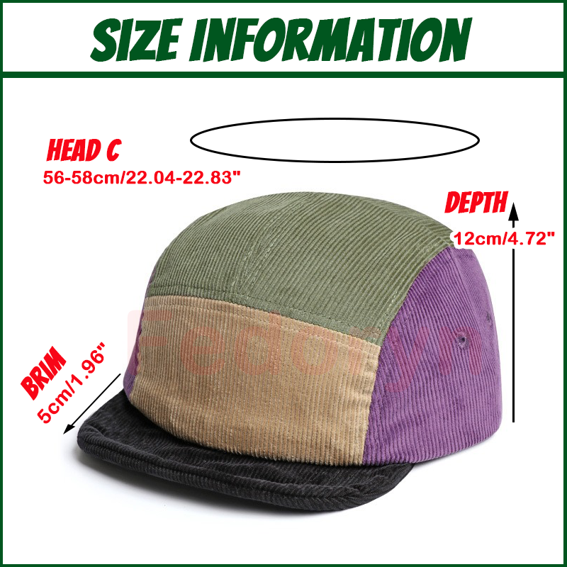 Fedoryn Sombrero de ala corta  - Embroidery Cap reseña y precio