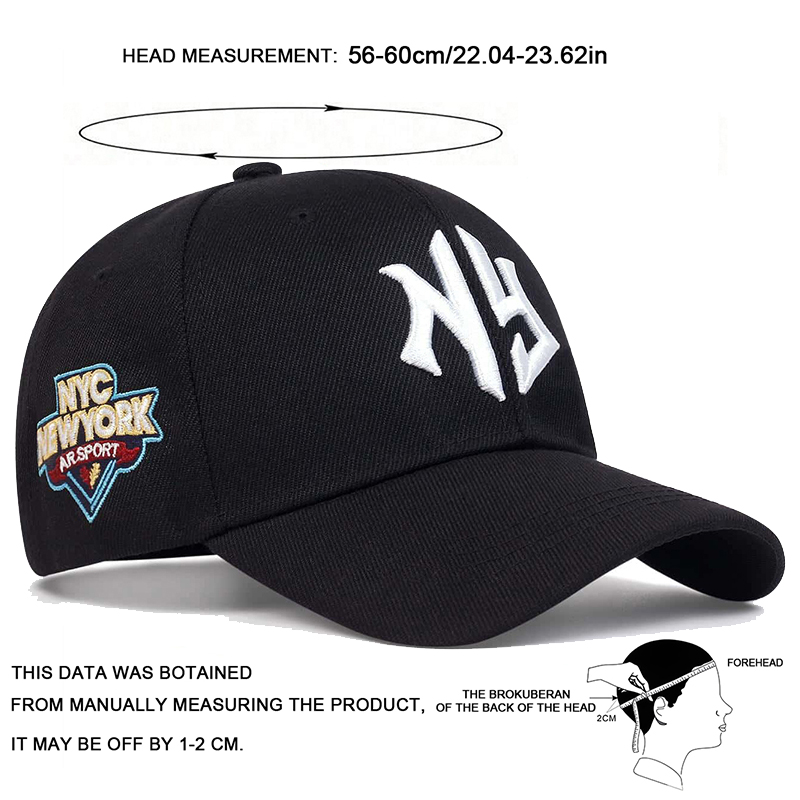 Gorras de béisbol Unisex con b - Embroidery Nyc reseña y precio