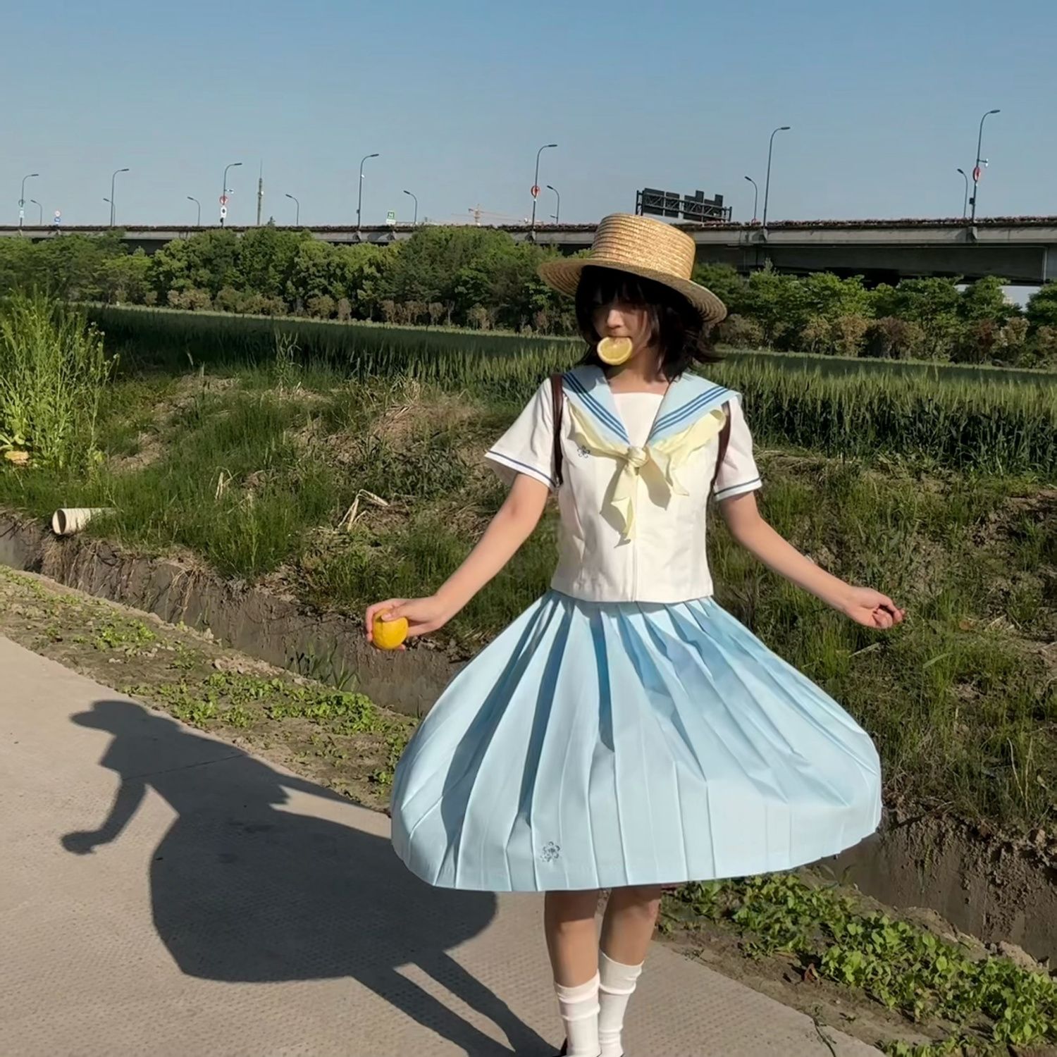 MAGOGO-Conjunto de falda de un - Embroidery Uniform reseña y precio