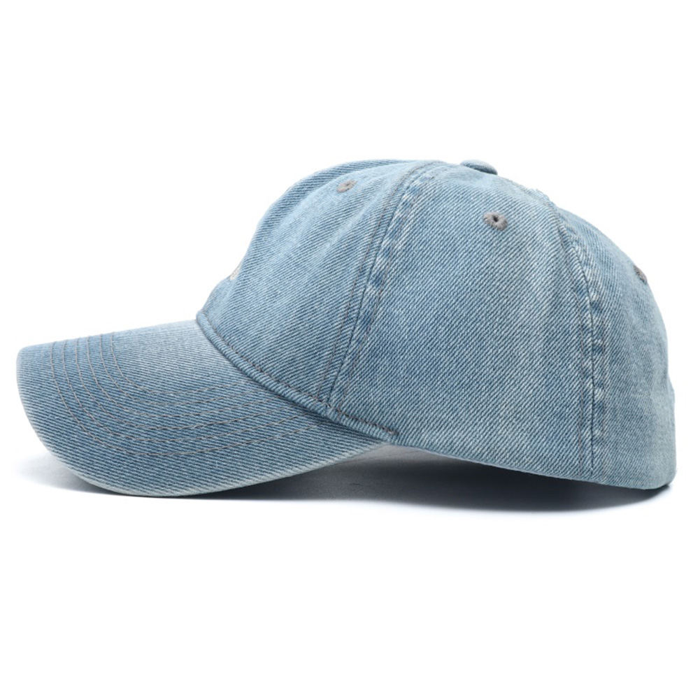 Gorra de béisbol de mezclilla  - Embroidery Nyc reseña y precio