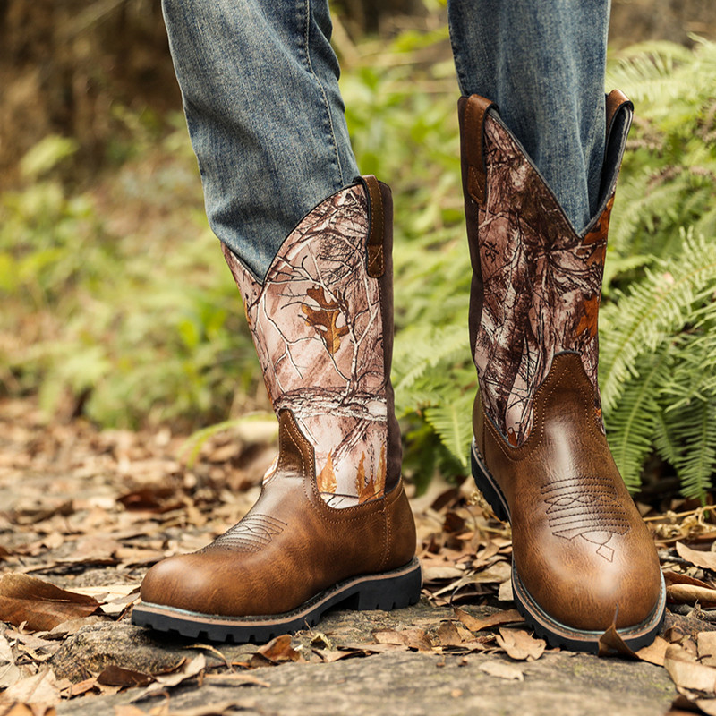 Botas para hombre, botines de  - Embroidery On Leather reseña y precio
