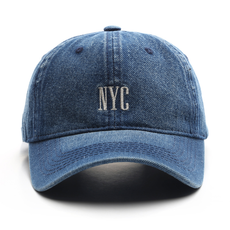 Gorra de béisbol de mezclilla  - Embroidery Nyc reseña y precio