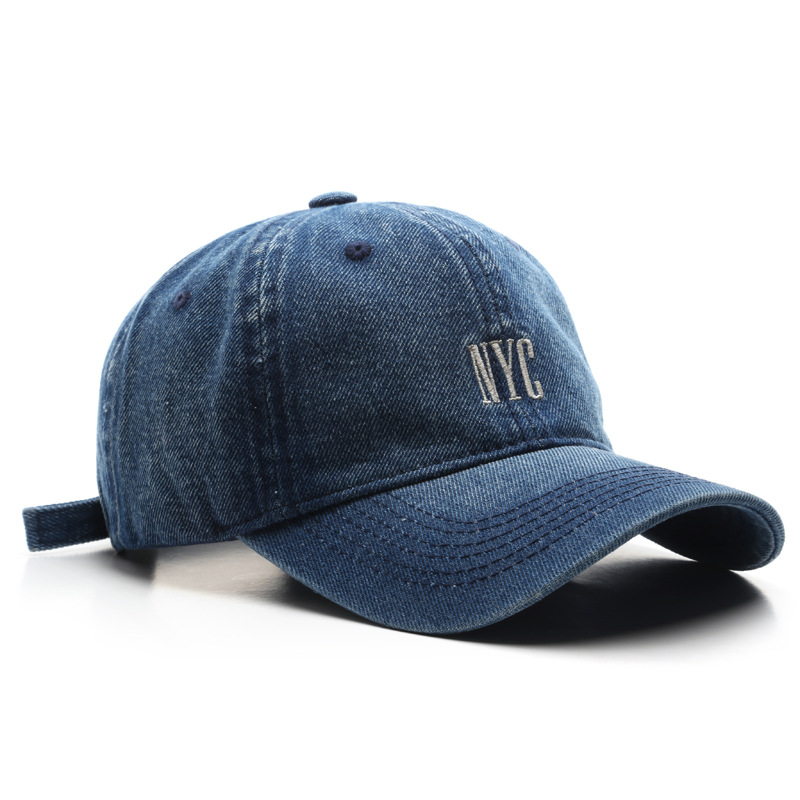 Gorra de béisbol de mezclilla  - Embroidery Nyc reseña y precio
