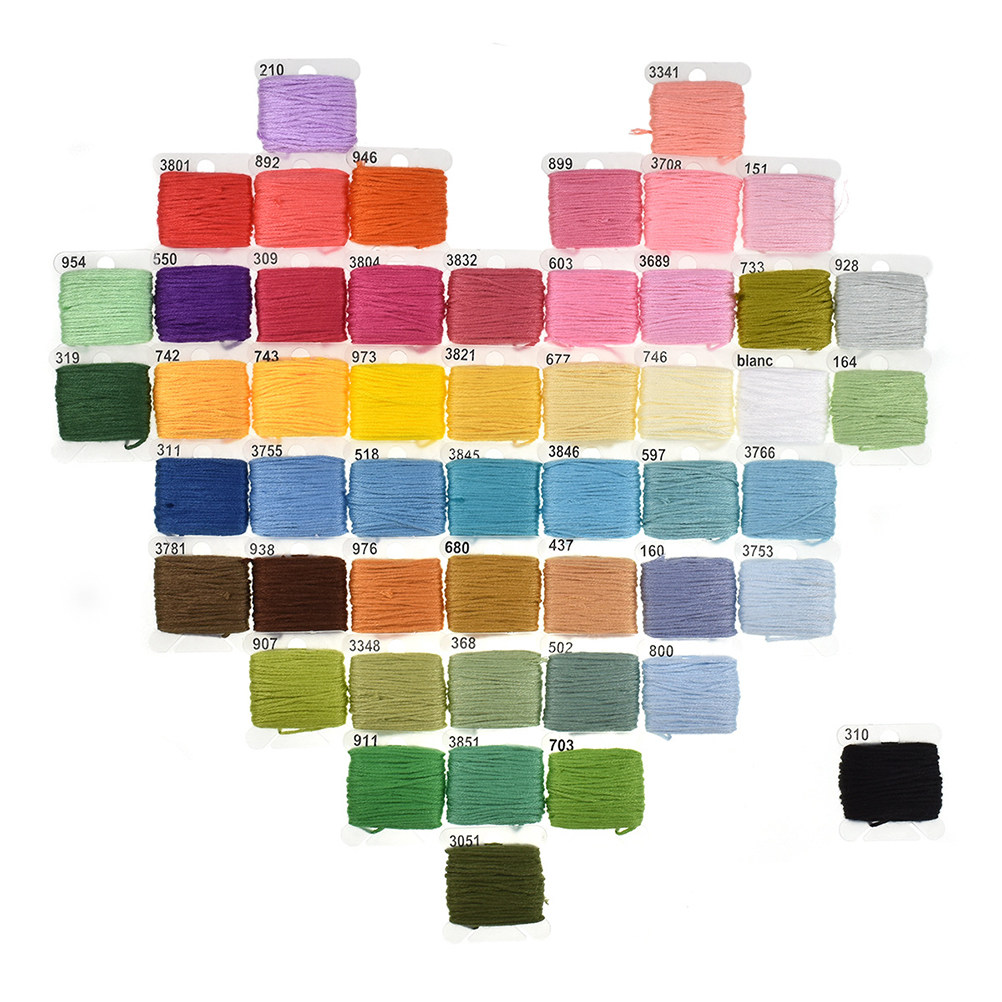 Kit de Bordado Surtido de 50 P - Embroidery Tools reseña y precio