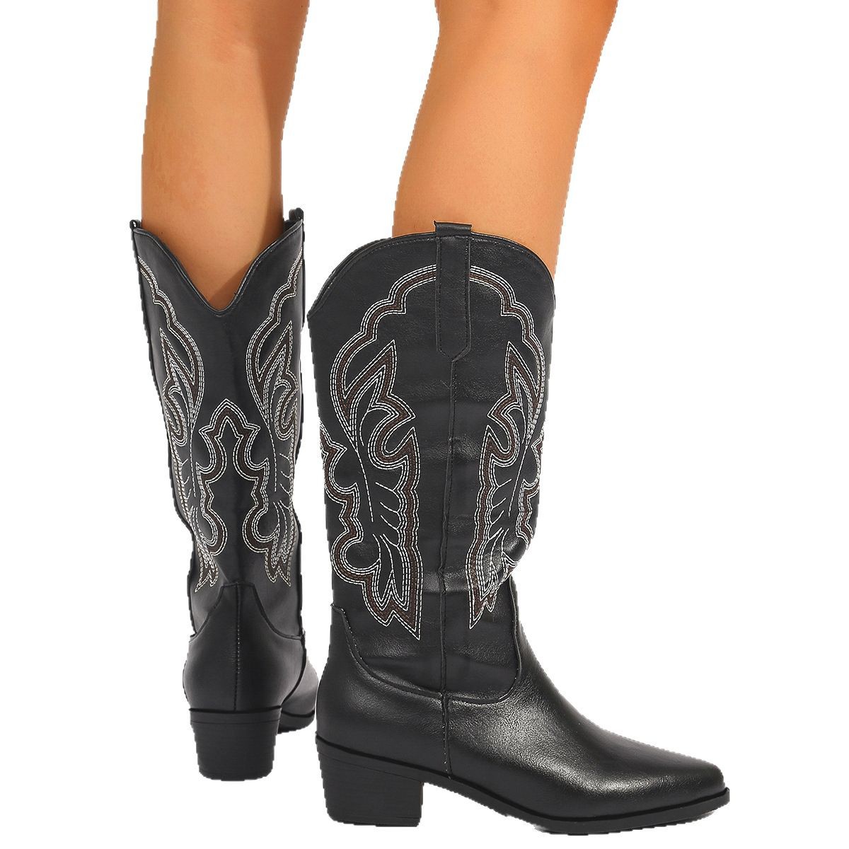 Botas de vaquero bordadas de t - Embroidery On Leather reseña y precio