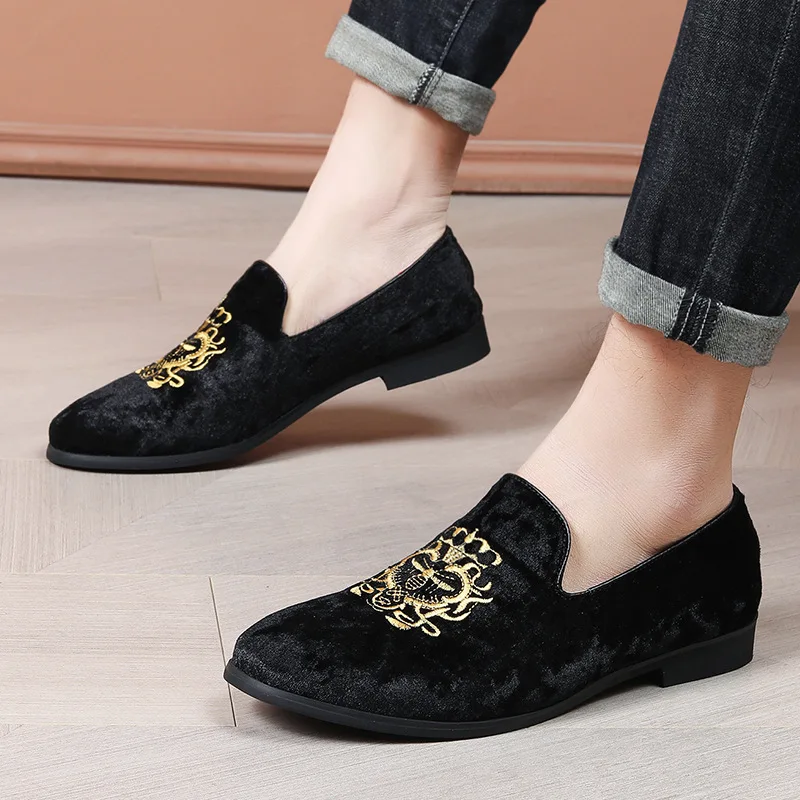 Zapatos informales de cuero pa - Embroidery On Leather reseña y precio