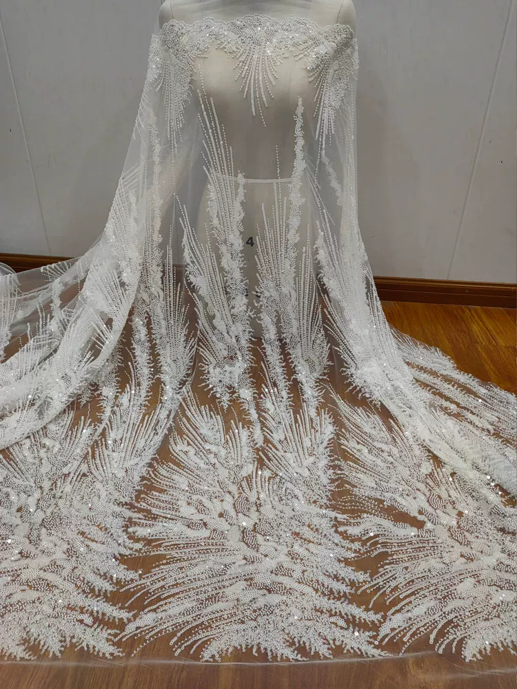 Tela de malla suave con bordad - Embroidery Beads reseña y precio