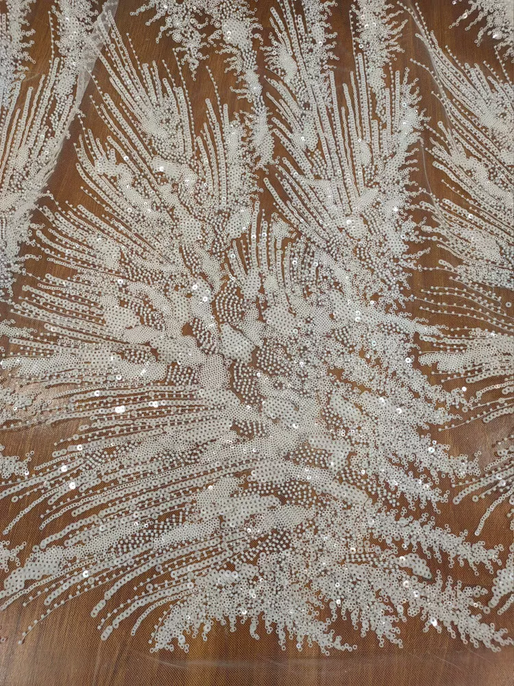 Tela de malla suave con bordad - Embroidery Beads reseña y precio