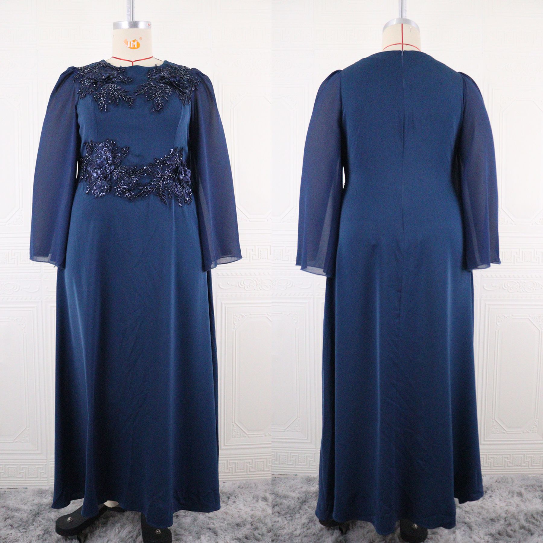 Elegante Vestido de Fiesta For - Embroidery Beads reseña y precio