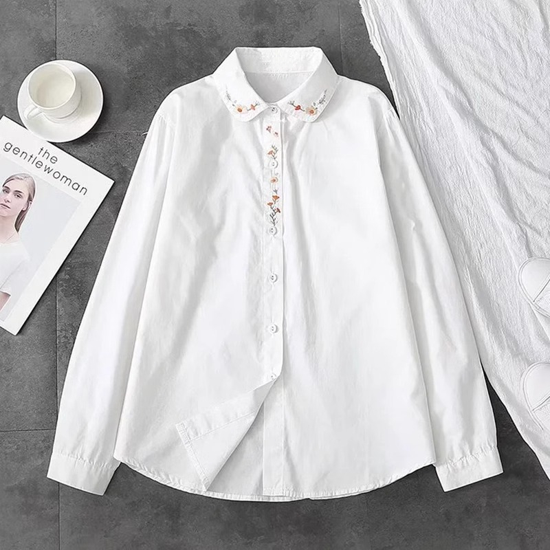 Nuevas camisas blancas de algo - Embroidery Online reseña y precio