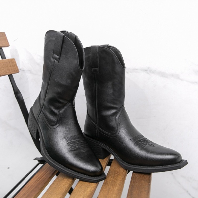 Botas de Hombre Clásicas con B - Embroidery On Leather reseña y precio