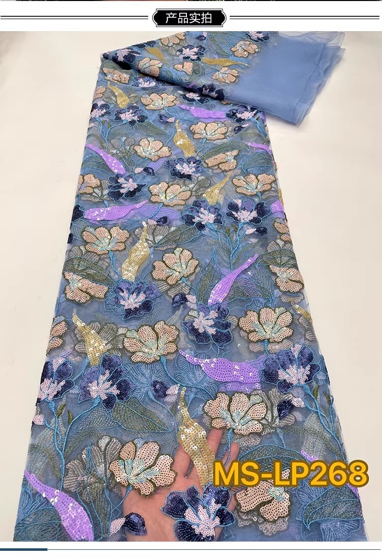1 yarda de tela de lujo de dob - Embroidery Beads reseña y precio