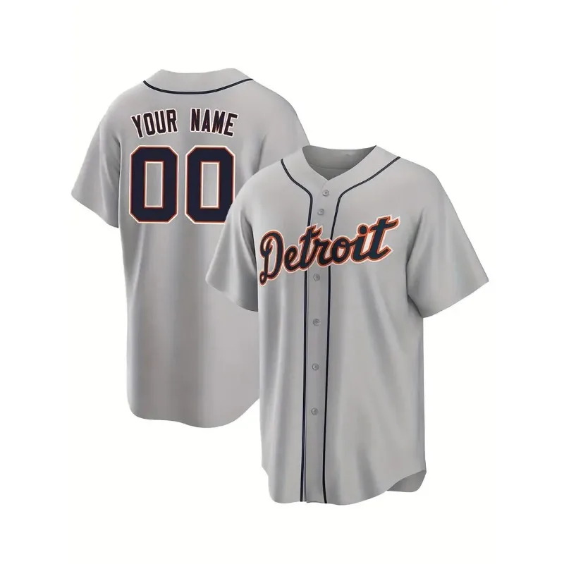 Camiseta de béisbol bordada co - Embroidery Uniform reseña y precio