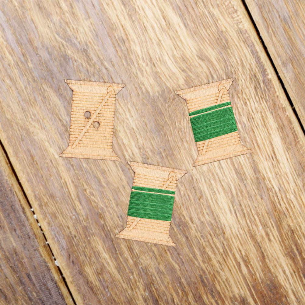 100 Bobinas de Madera para Hil - Embroidery Tools reseña y precio