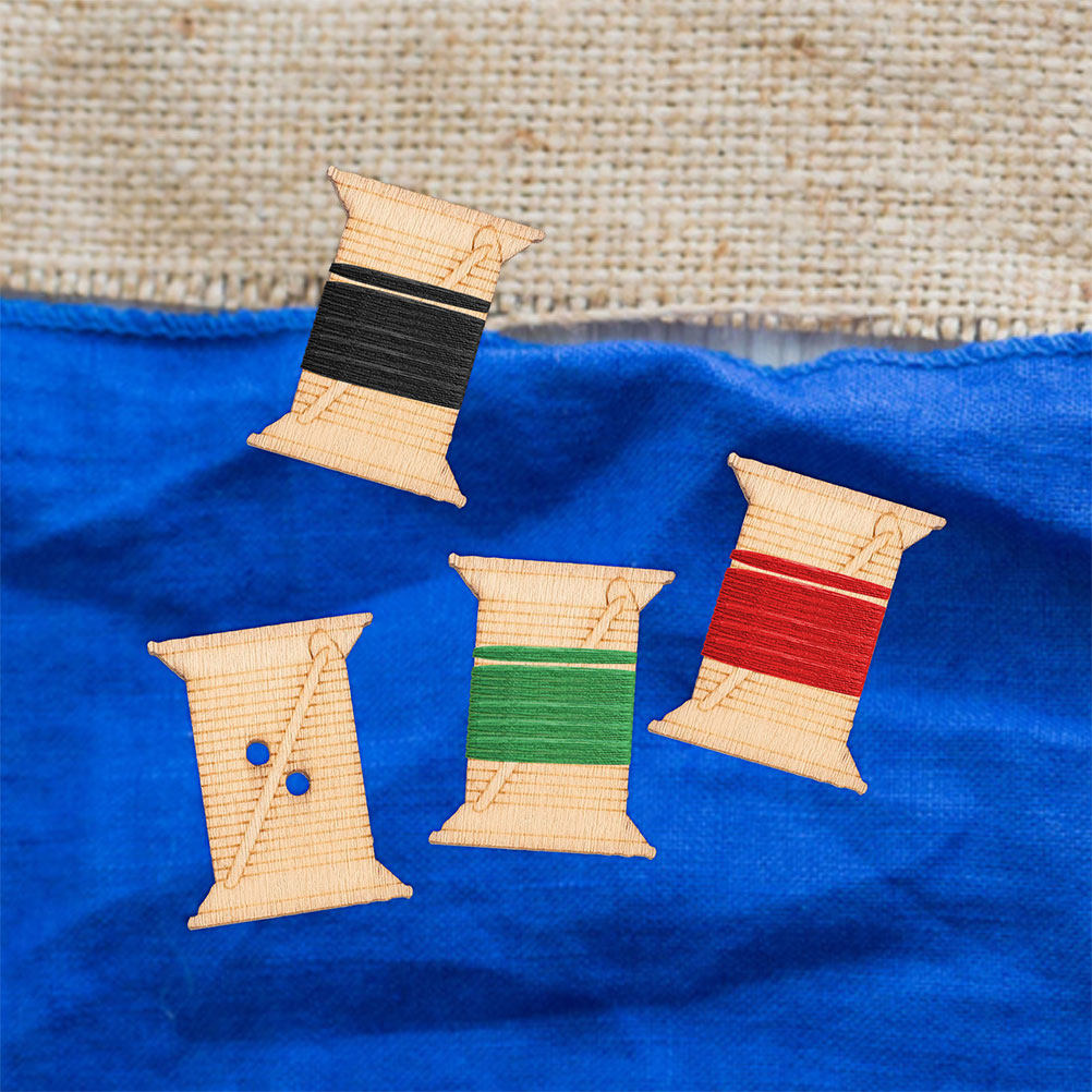 100 Bobinas de Madera para Hil - Embroidery Tools reseña y precio